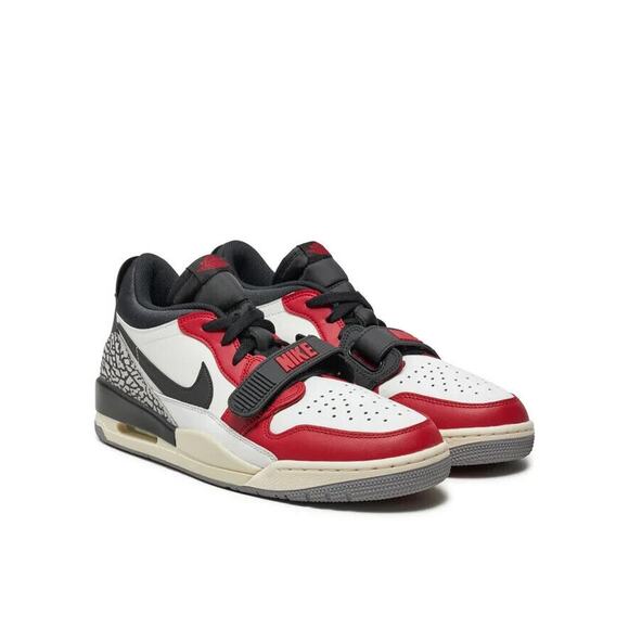 Nike Air Jordan Legacy 312 Low Chicago Mens Size 13 White Red Black CD7069 106 - Picture 9 of 16